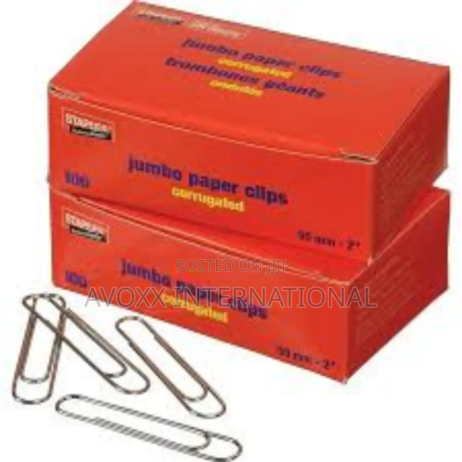 Staples Jumbo Paper Clips - Silver - 1,000 Pack
