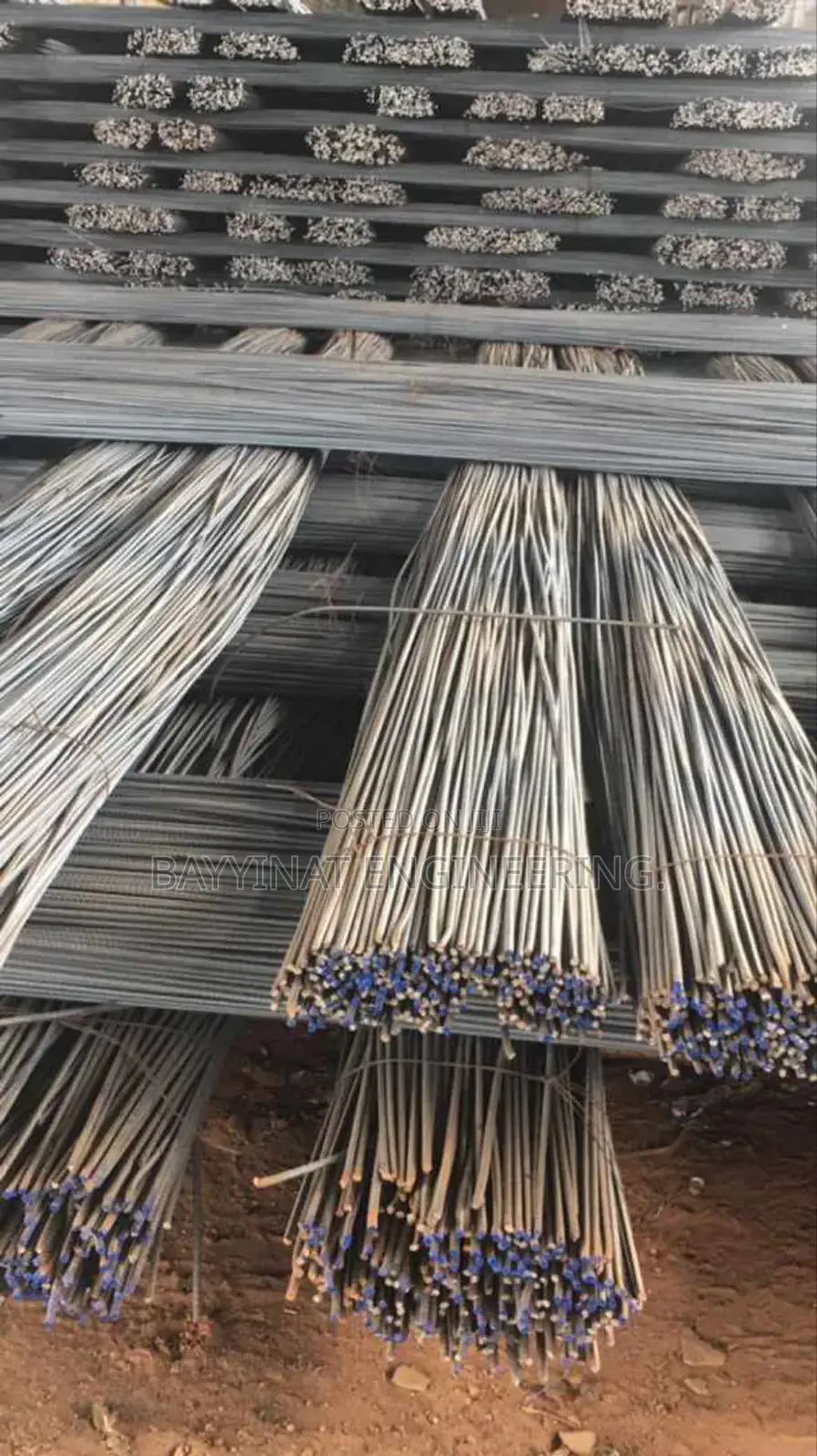 12mm 30ft Iron Rods