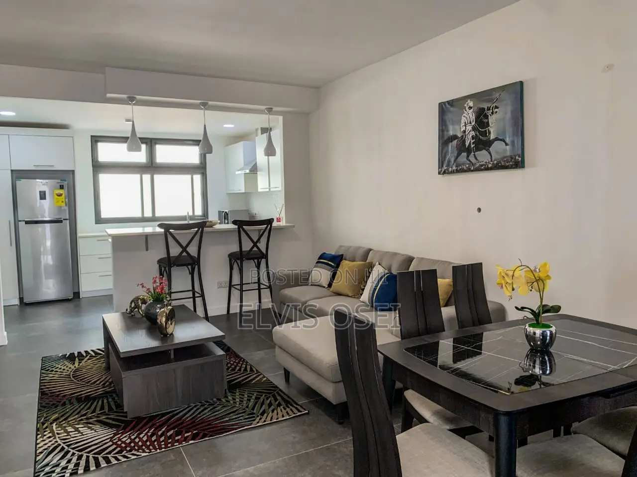 Furnished 2bdrm Apartment in Ayimensah Oyarefa, Accra Metropolitan