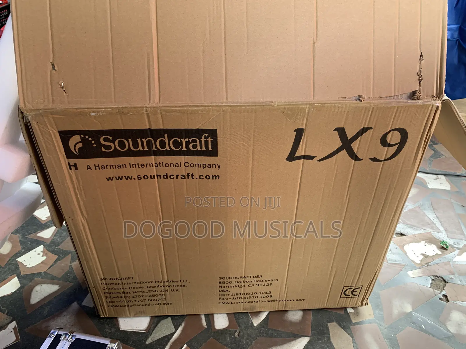 Soundcraft Lx-9 16-Channel Live Mixer