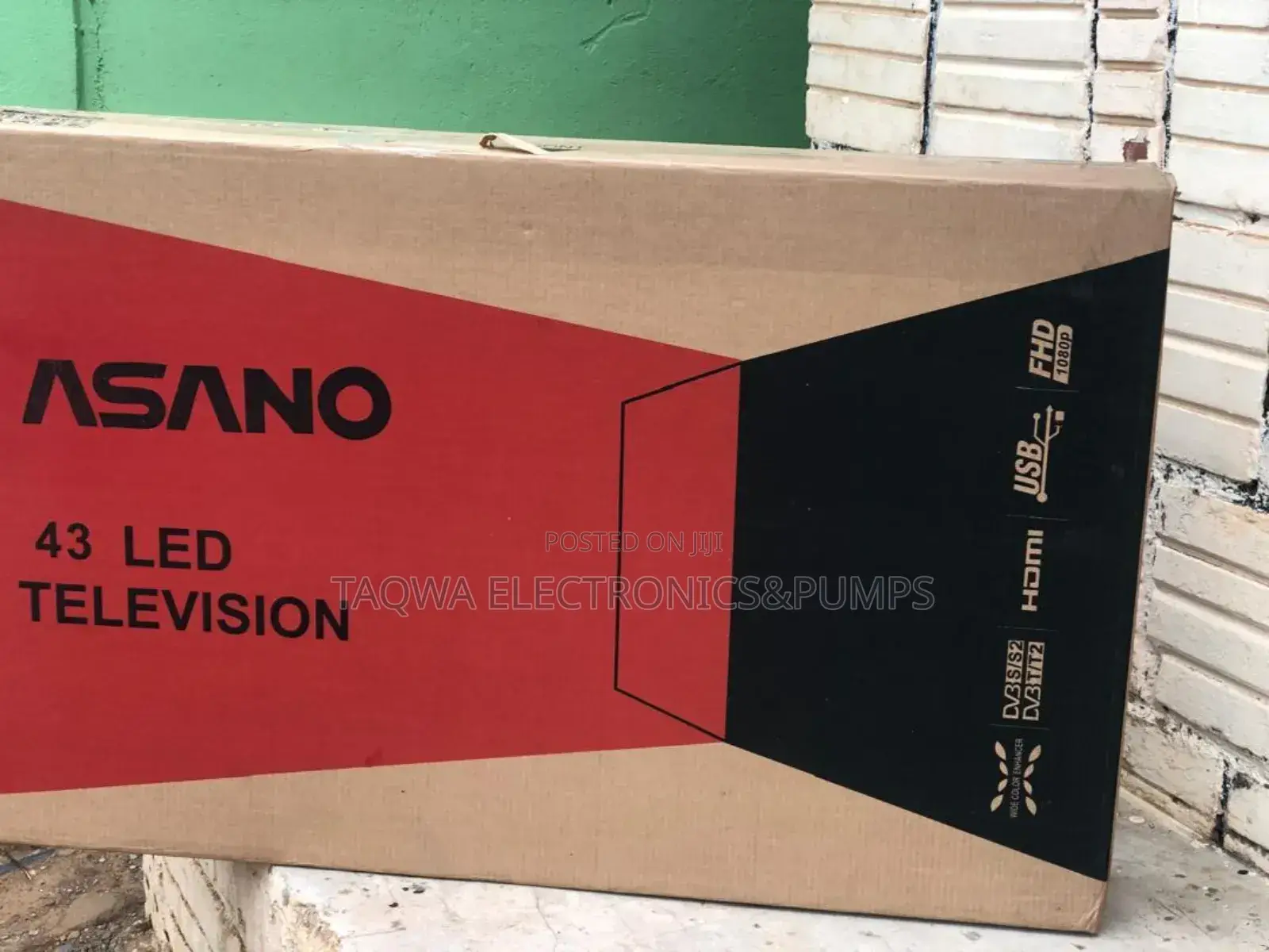 Energy Efficiency Asano 43inch Digital Satellite