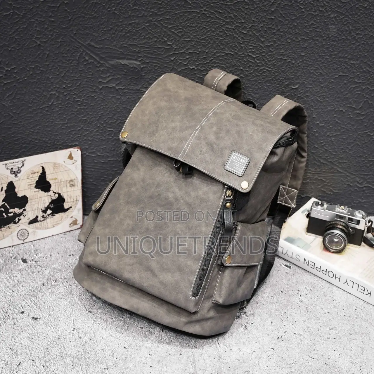 Genuine Leather Backpack