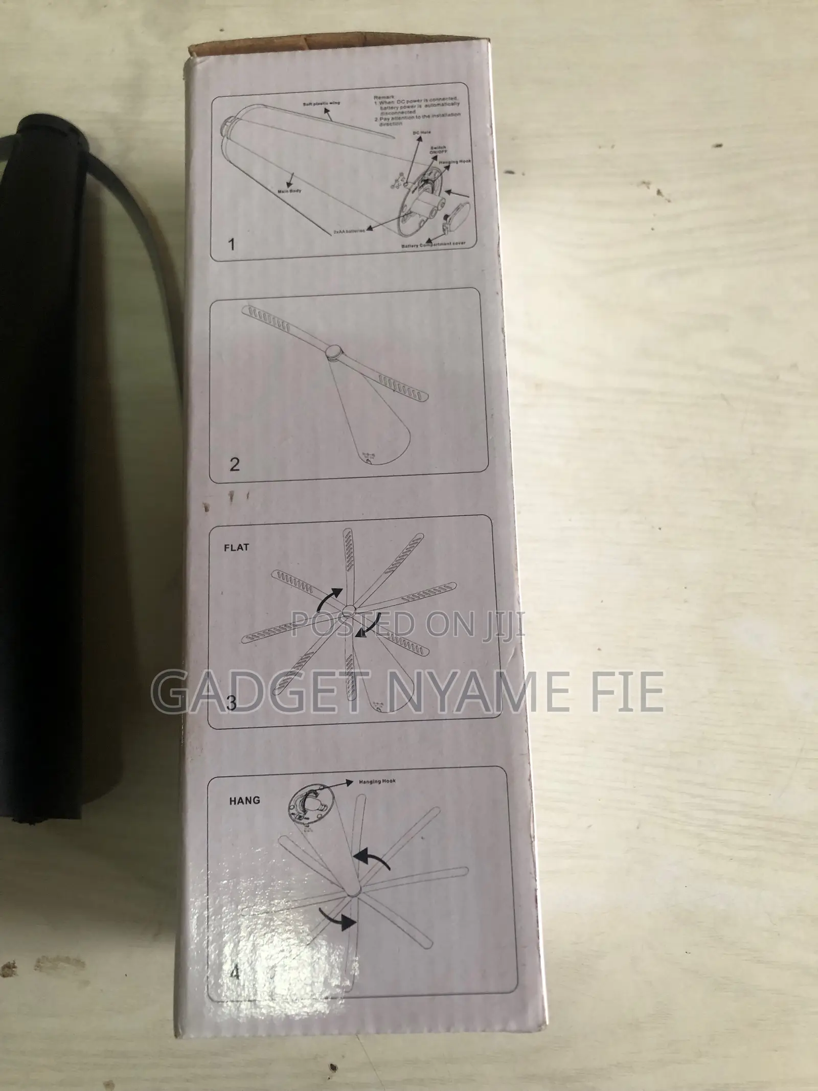 Fly Repeller/ Fly Fan/Chemical Free Fly Repeller