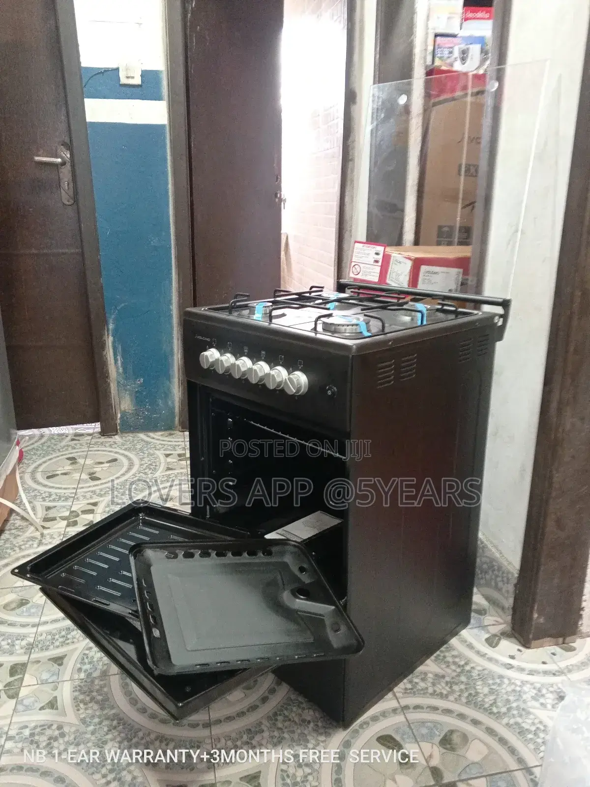 Volcano Gas Stove Gas Stove 4 Burner With Oven