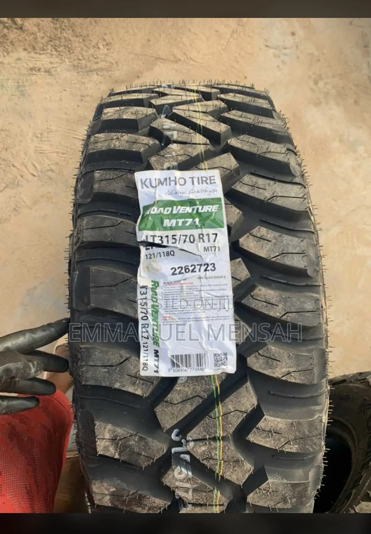 315/70r17 Kumho Road Adventure Mt71