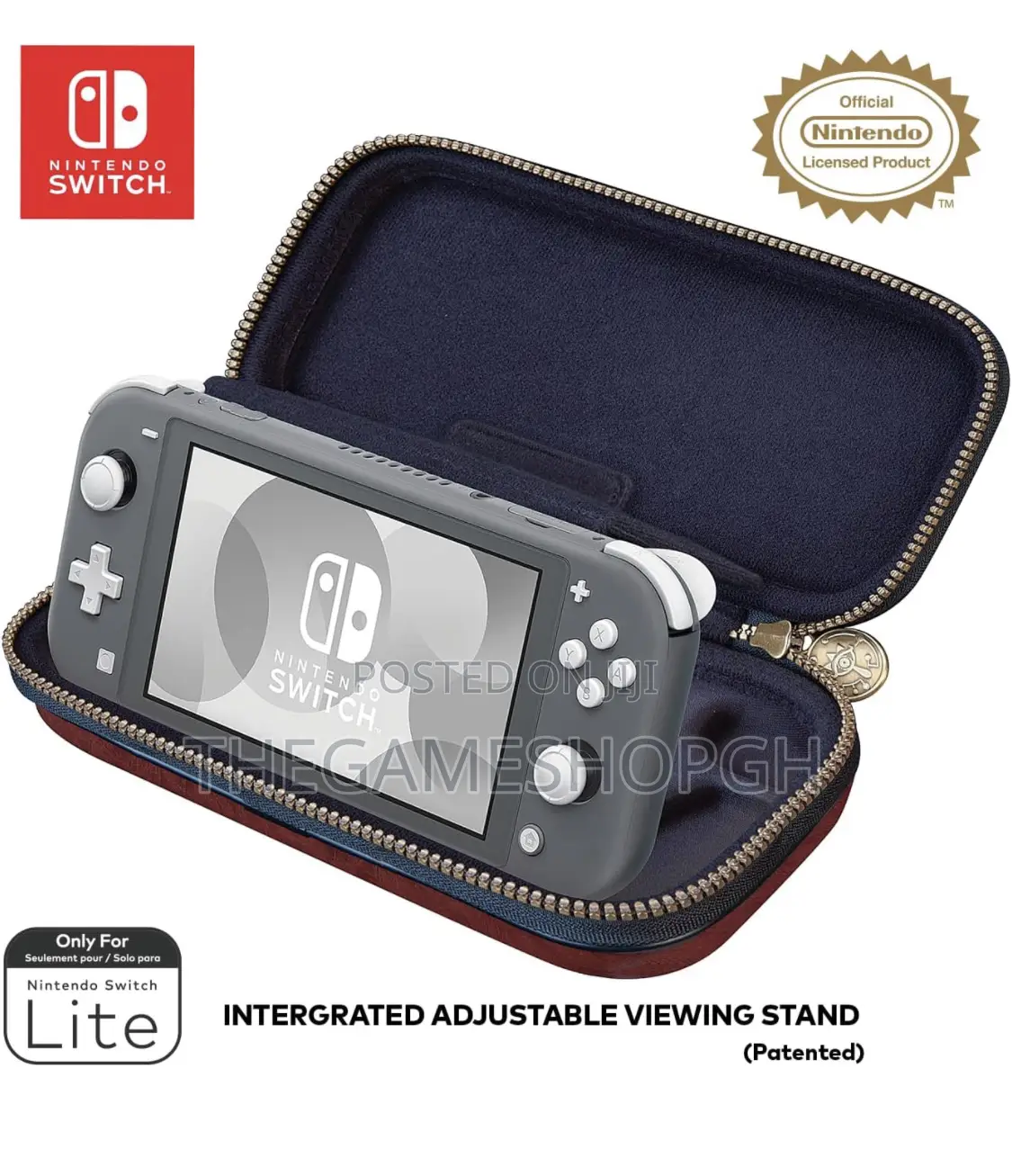 Zelda Nintendo Switch Lite Travel Deluxe Carrying Case