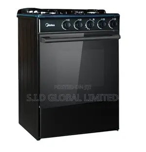 Perfect Midea-4 Burner-Gas-Cooker-M-Sniper60-Black