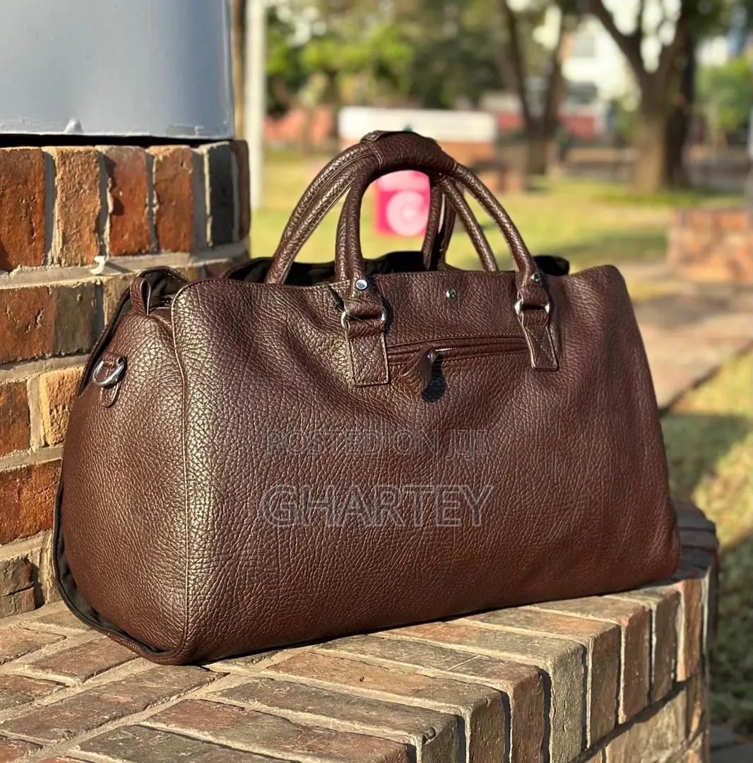 Coffee Color Durable Men Handbag