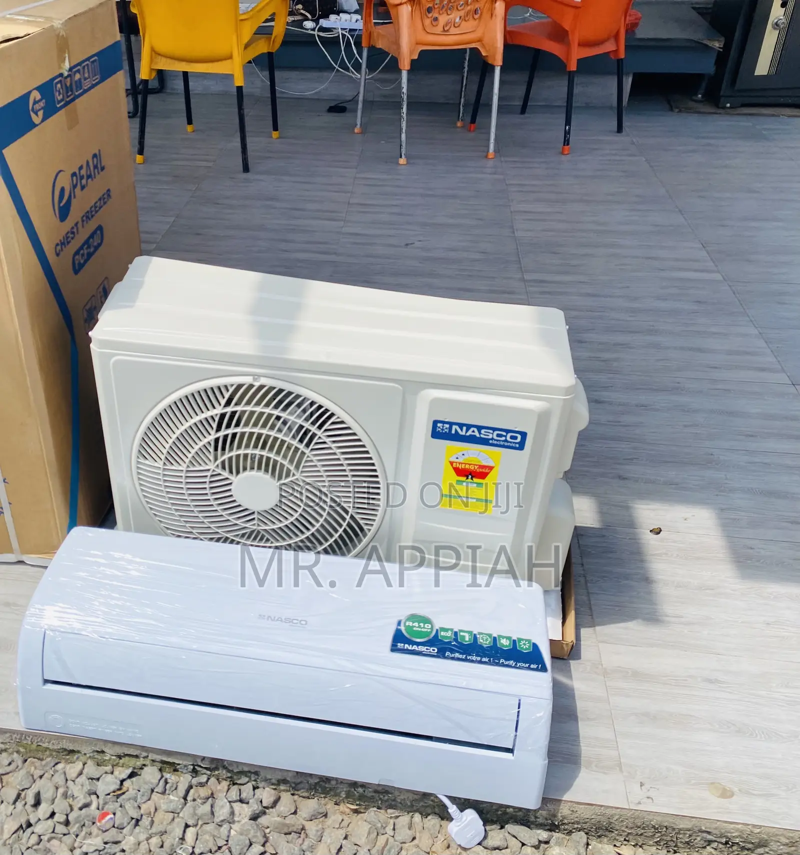 1.5hp Split Type Nasco Electric Air Conditioner(R410a)