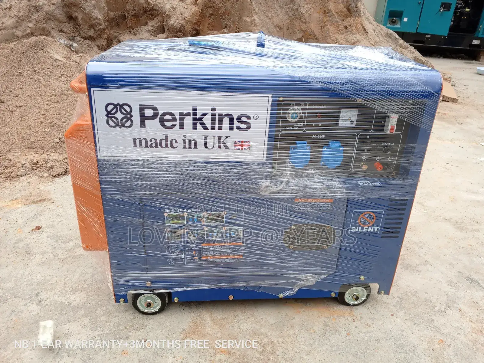 Quality Geneset Silent Diesel 10kw 13000W Perkins Geneset