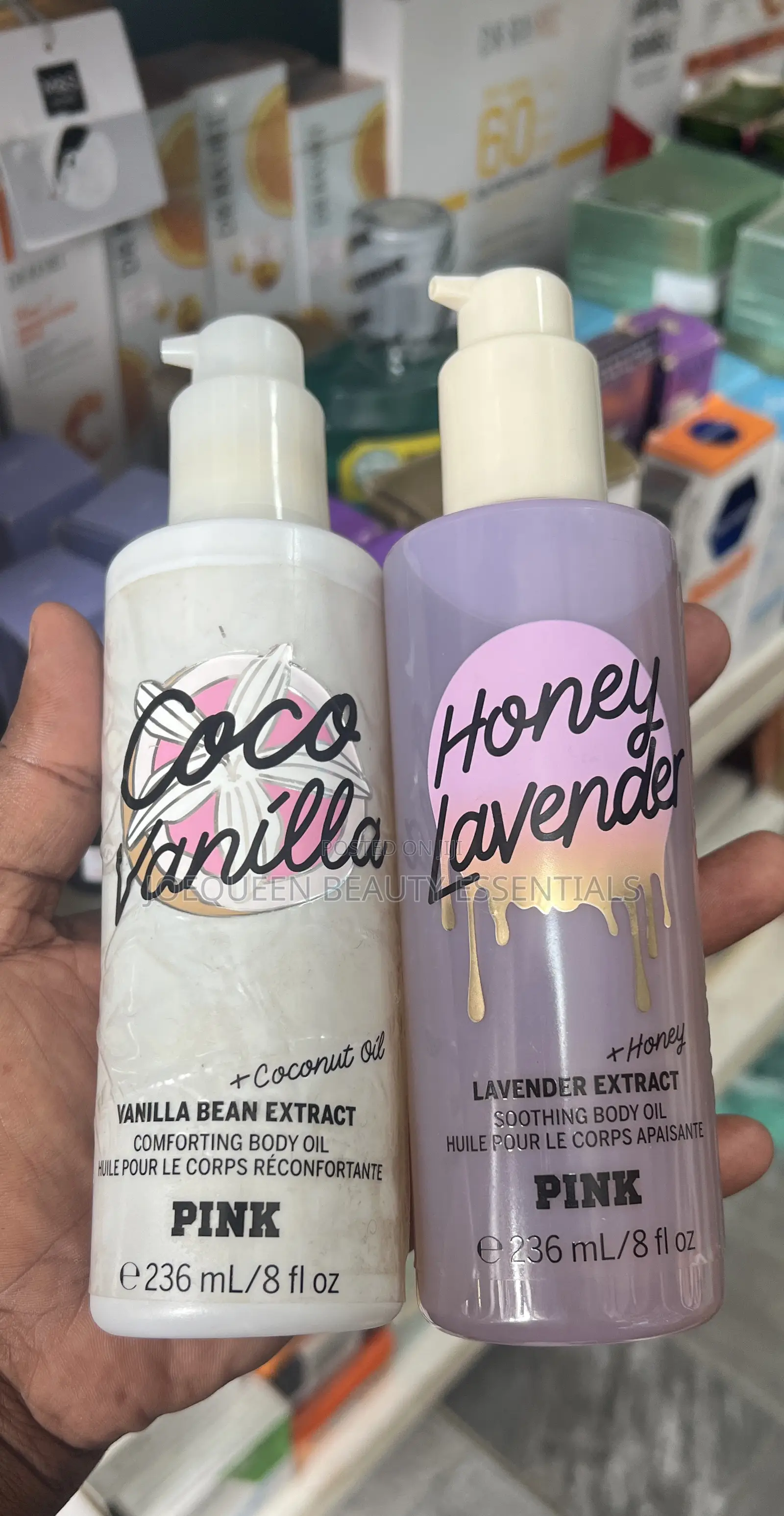 PINK Soothing Body Oil