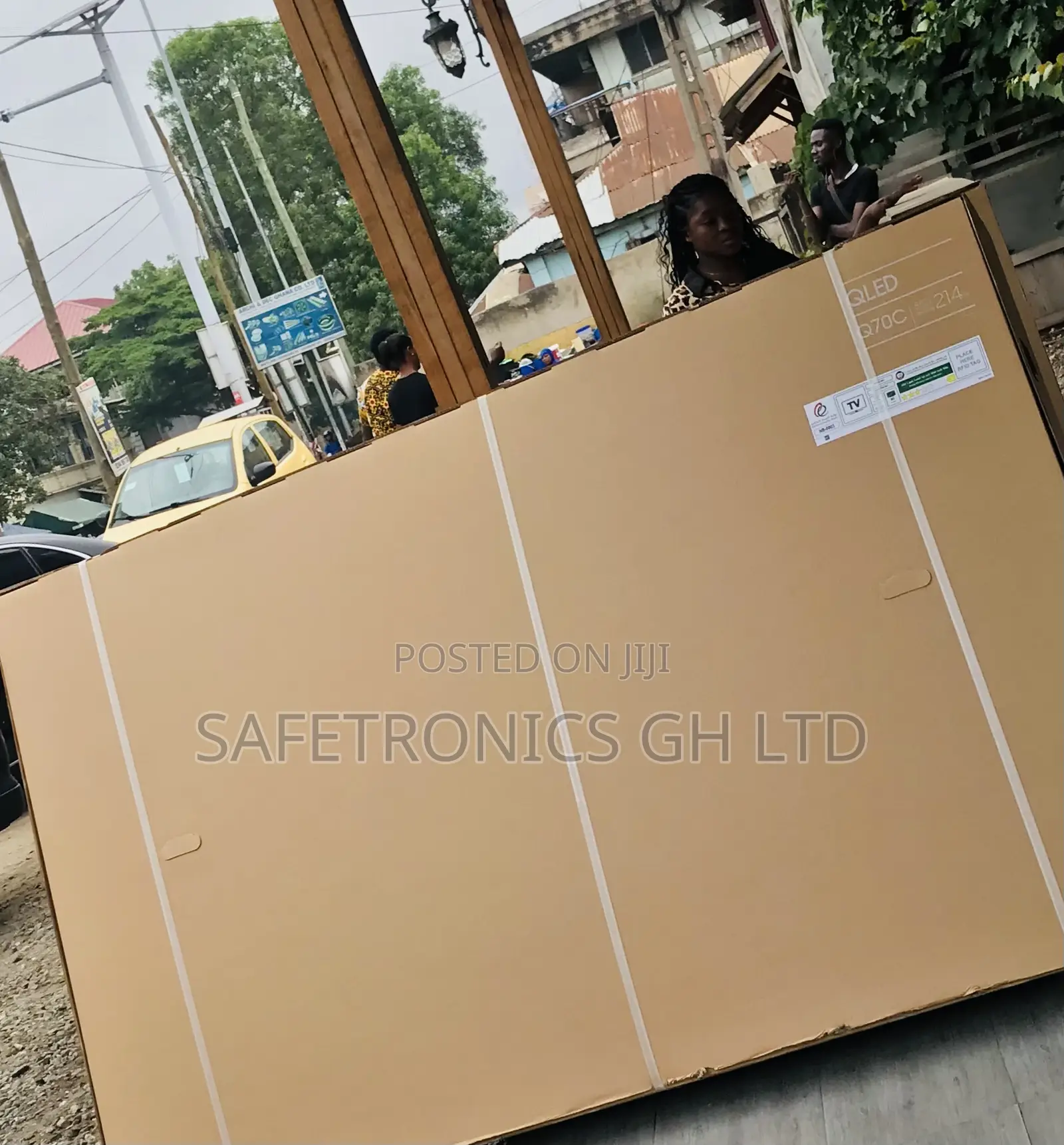 (75”Q60) Samsung Smart Qled Sleek Tv