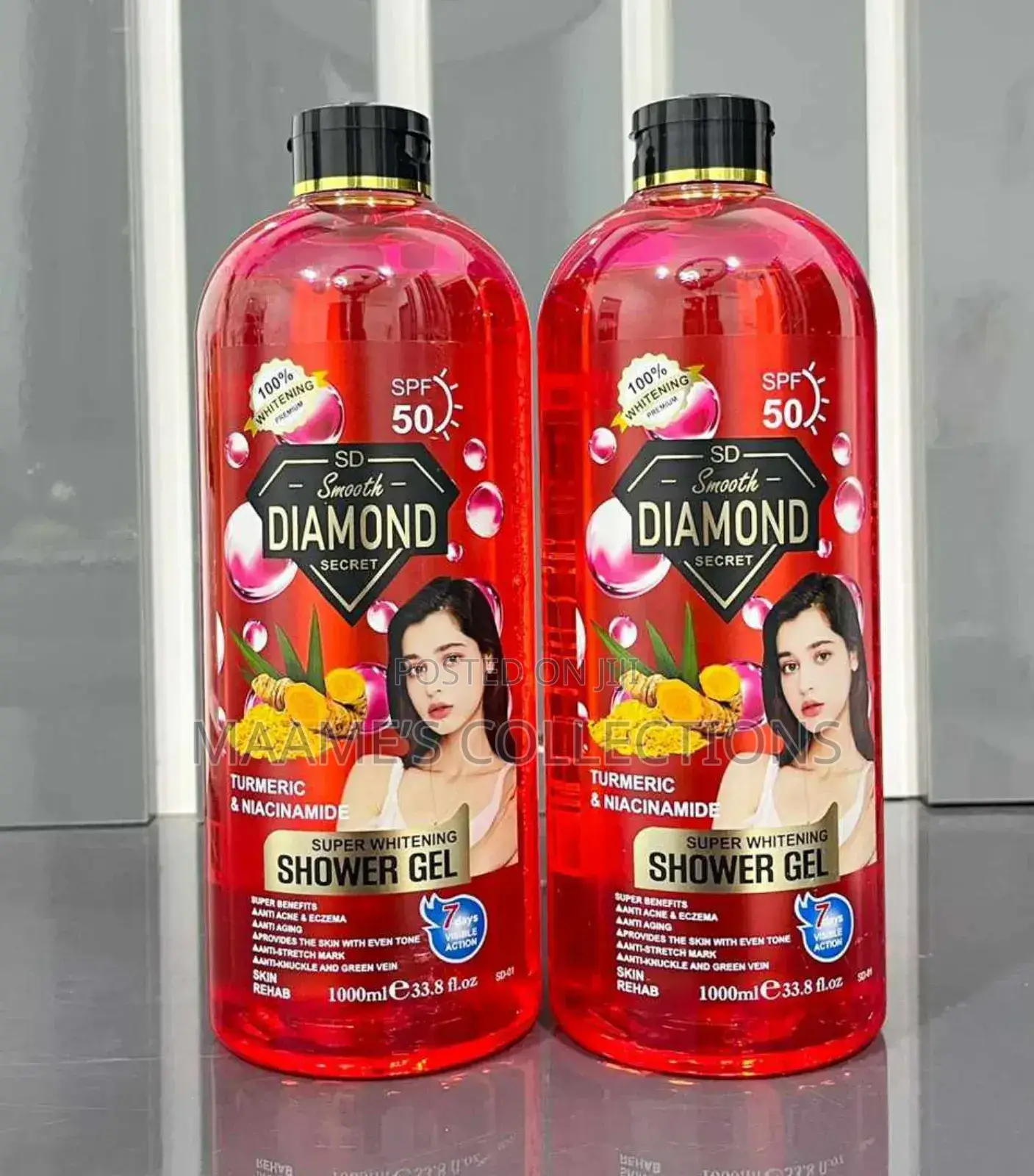 Smooth Diamond Secret Face And Body Shower Gel