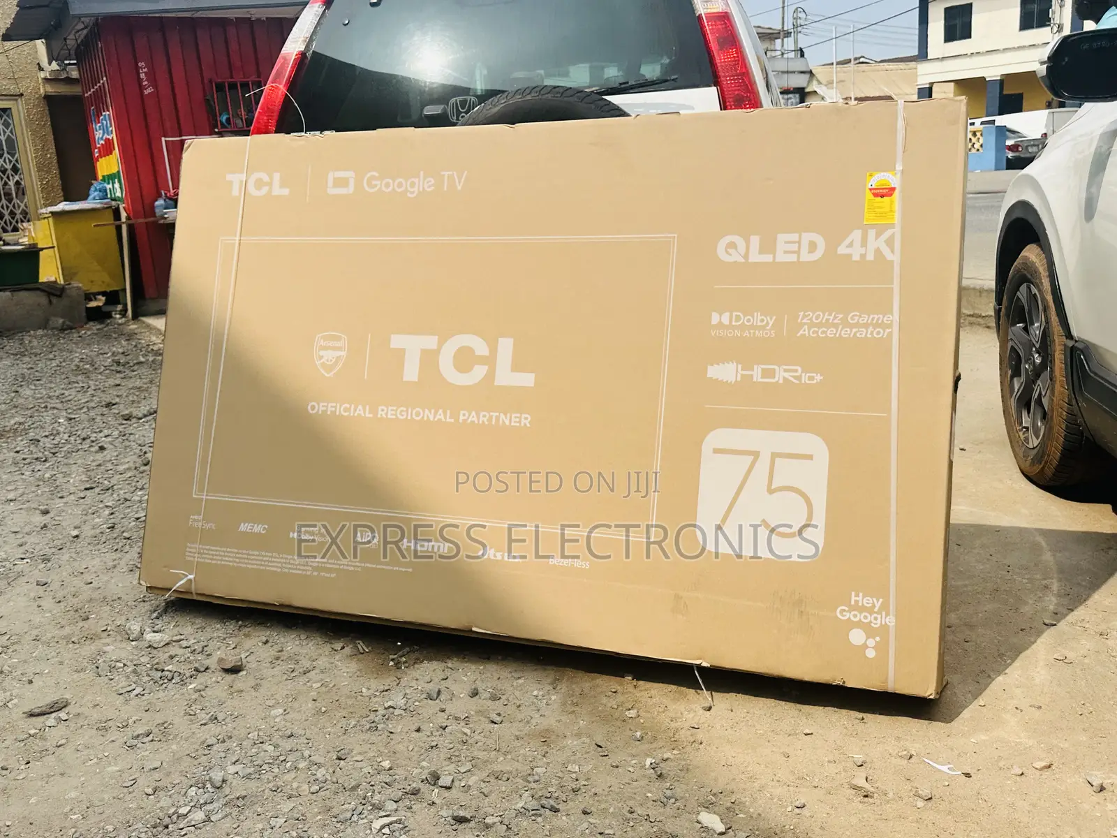 Zealous Sleek Slim UHD Smart QLED TCL 75”Ac645