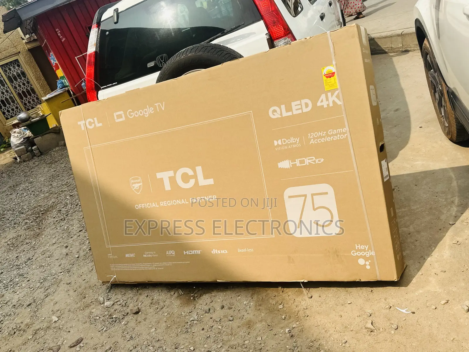 Zealous Sleek Slim UHD Smart QLED TCL 75”Ac645