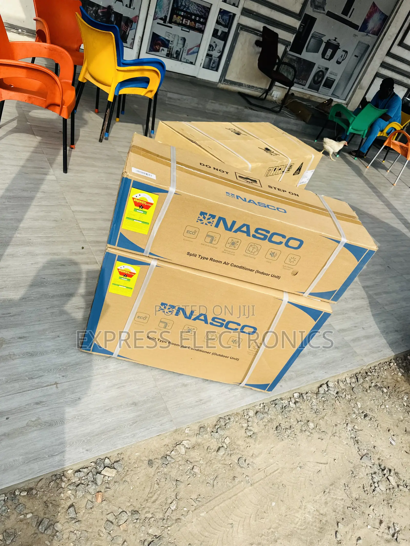 Available Now White Air Conditioner Nasco 1.5hp Split R410
