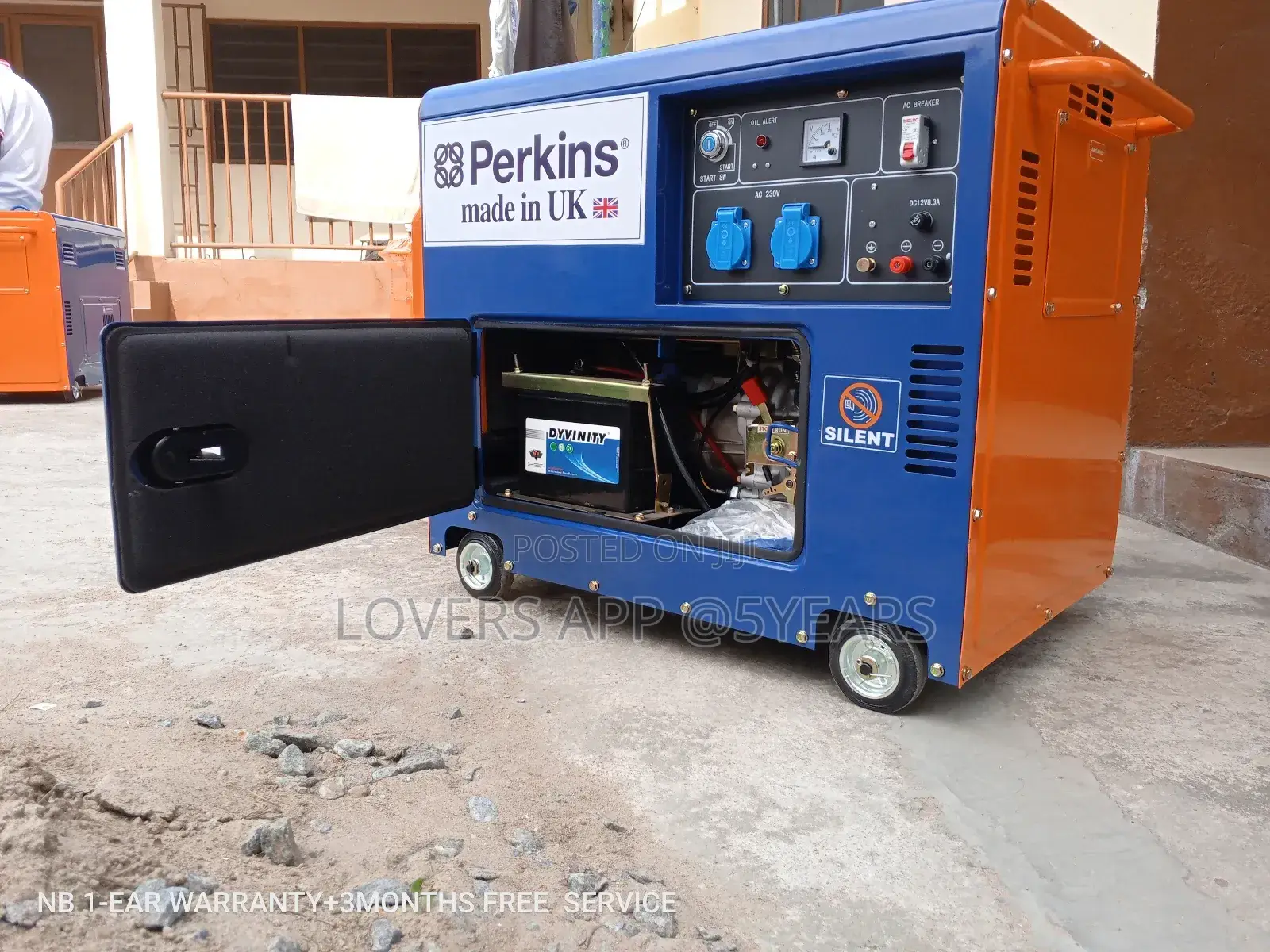 Generator 10kw 13000W Silent Diesel Perkins Geneset Original