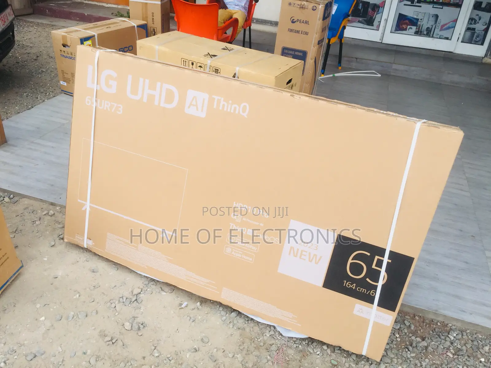 LG 65”Smart Satellite Uhd Hdr10 Pro Ai Thinq Tv(65ur7300)