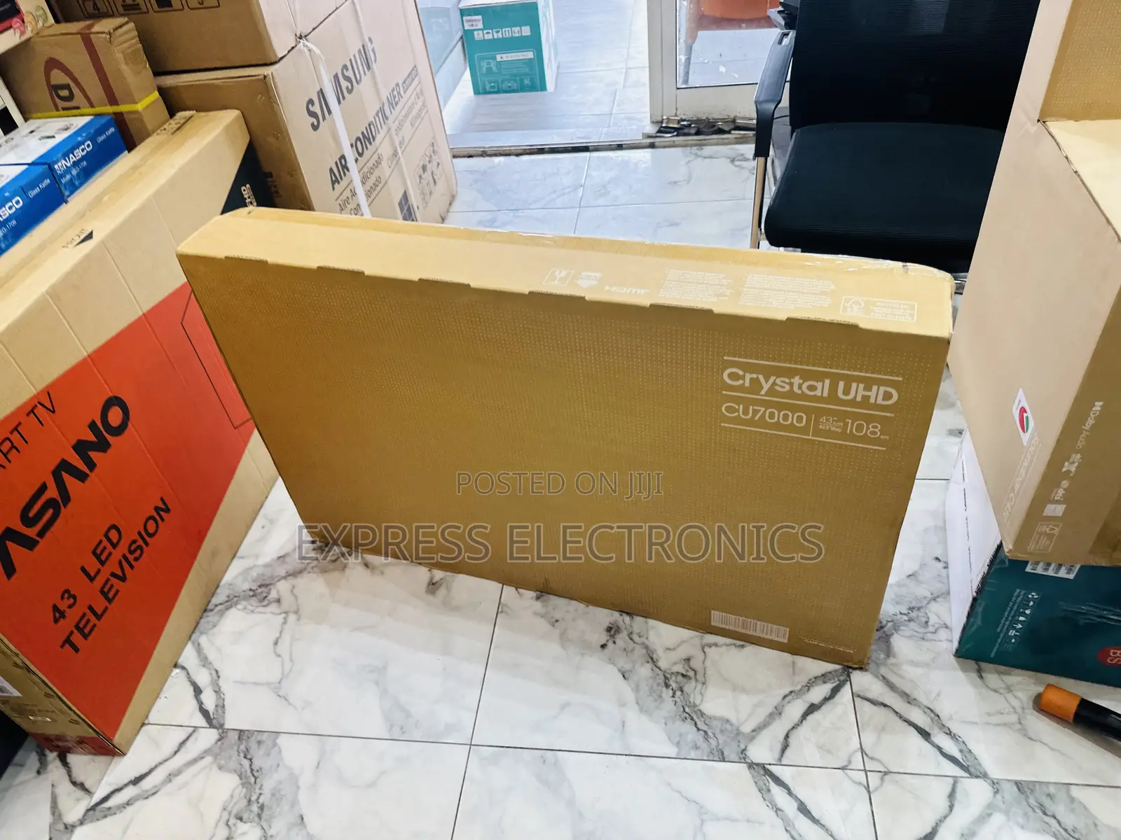 High Quality Sleek Uhd Smart Samsung 43”Cu7000