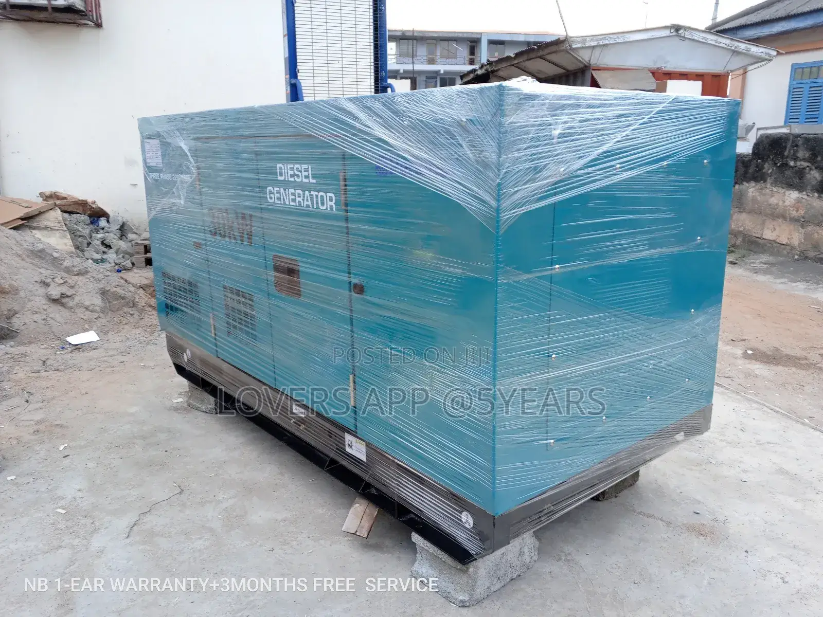 UK Made Perkins Generator 30KW Silent Diesel Generator