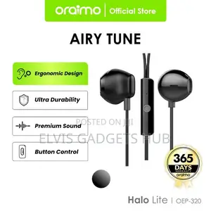Oraimo Halo Lite 3.5MM Half in-Ear Earphone