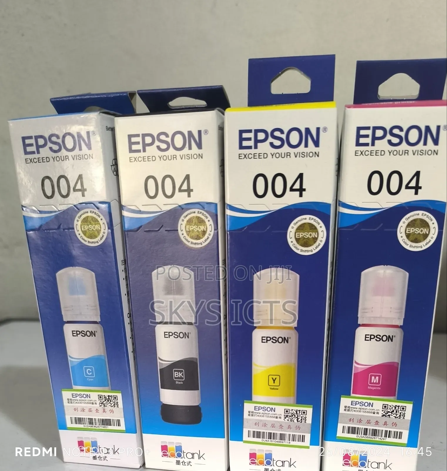 Genuine Epson Ink - 004