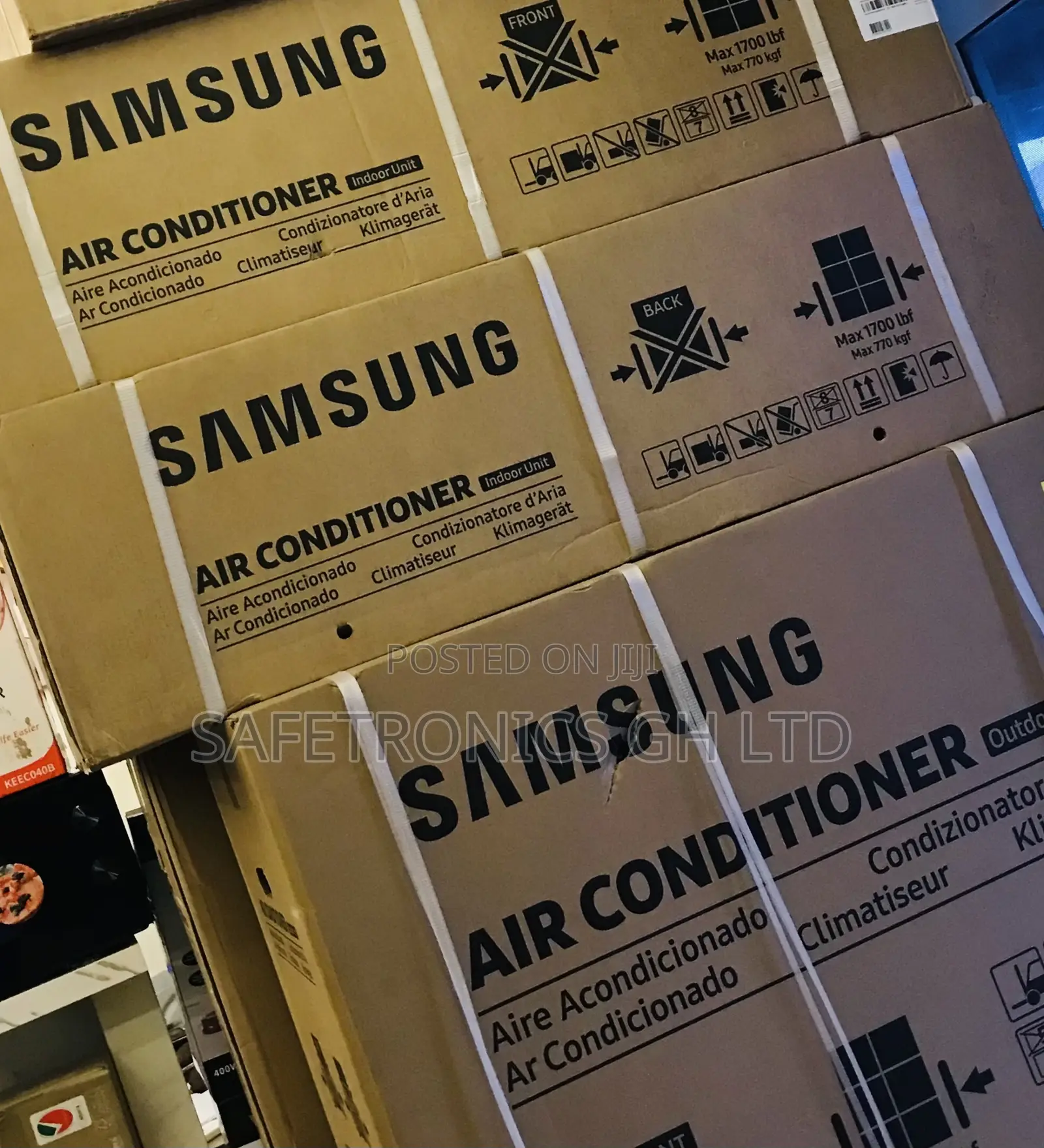 Fast Cooling New Samsung Airconditioner 2.5hp White R410