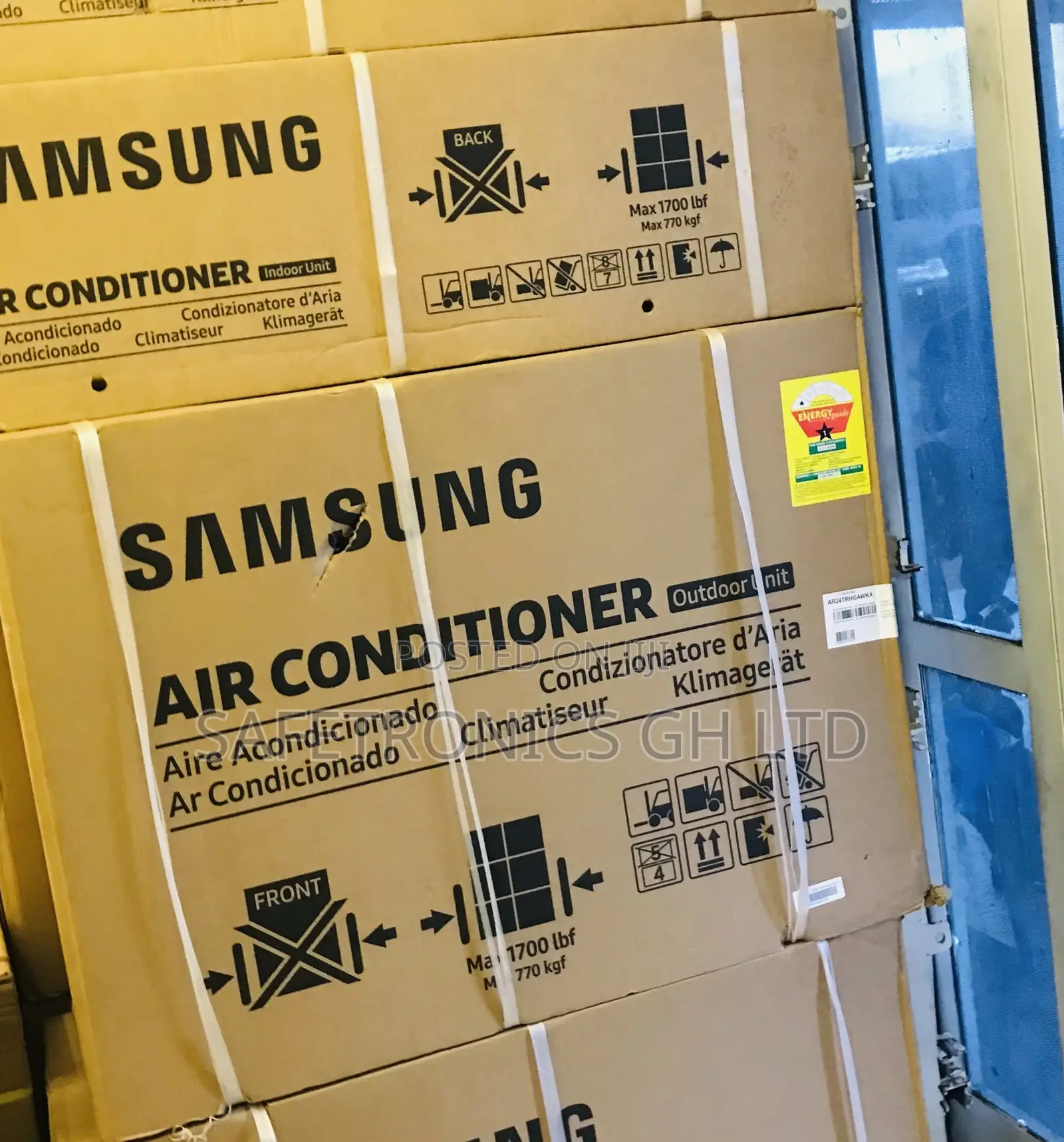 Durable R410 White Samsung 2.5hp Airconditioner