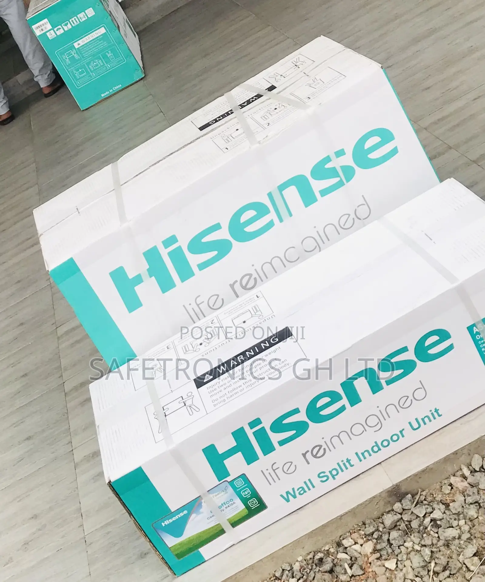 Hisense Super Powerful 1.5hp R410 White Airconditioner