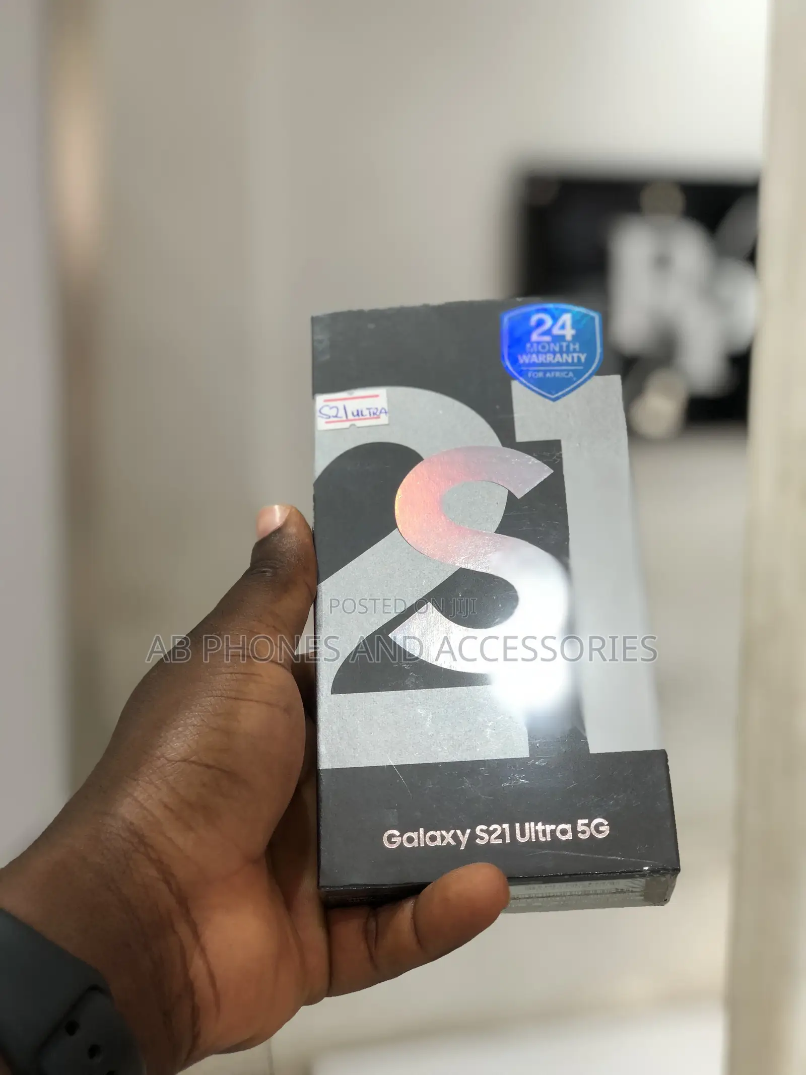 New Samsung Galaxy S21 Ultra 5G 256 GB Black