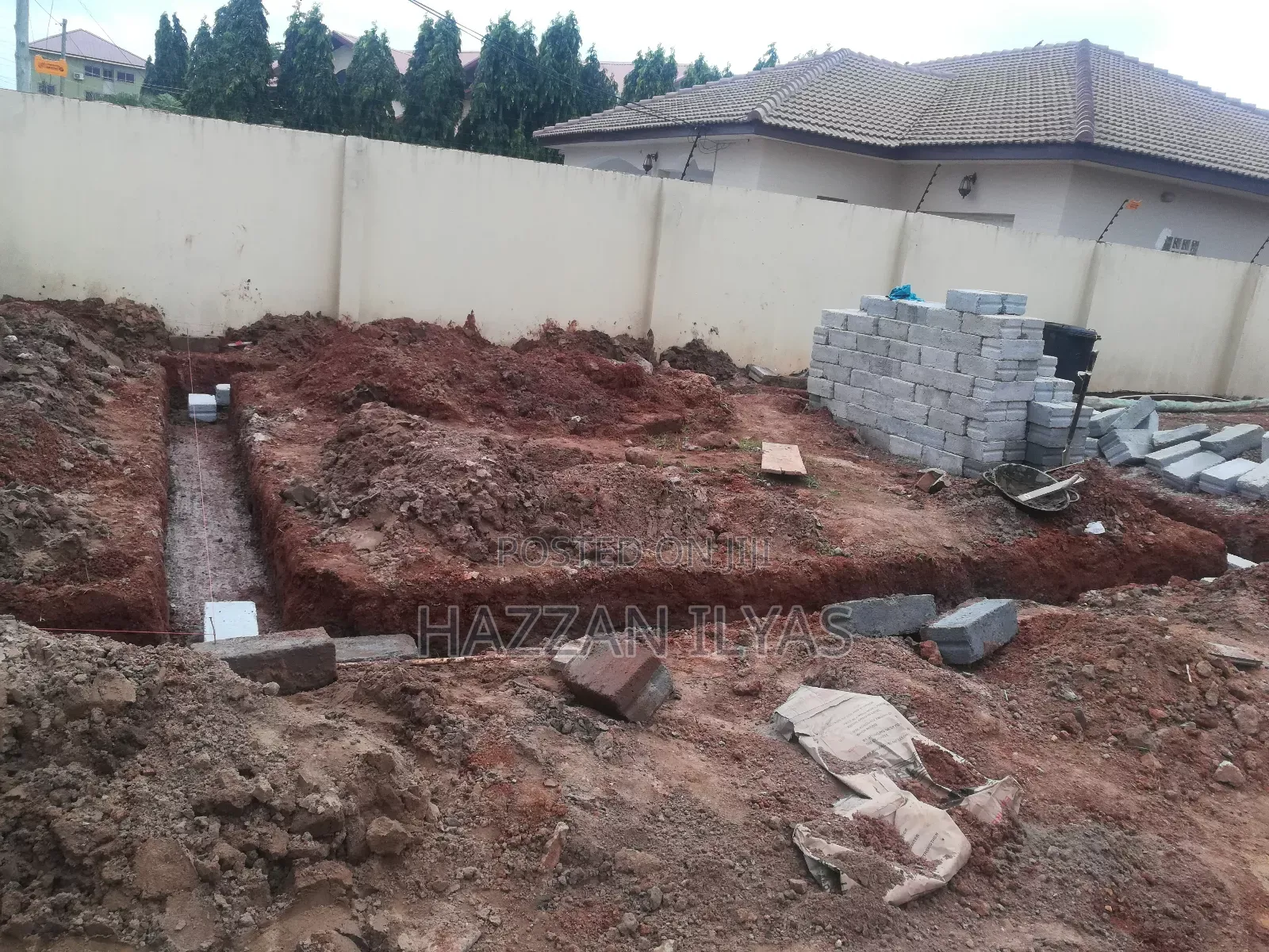 One Story Building Foundation