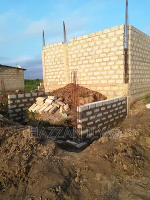 Story Building Foundation Block Laying and Many Mason Work