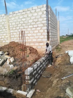 Story Building Foundation Block Laying and Many Mason Work