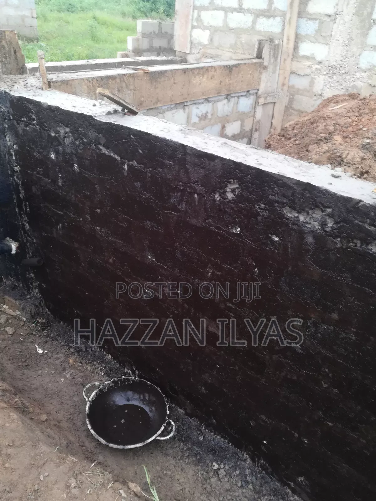 Story Building Foundation Block Laying and Many Mason Work