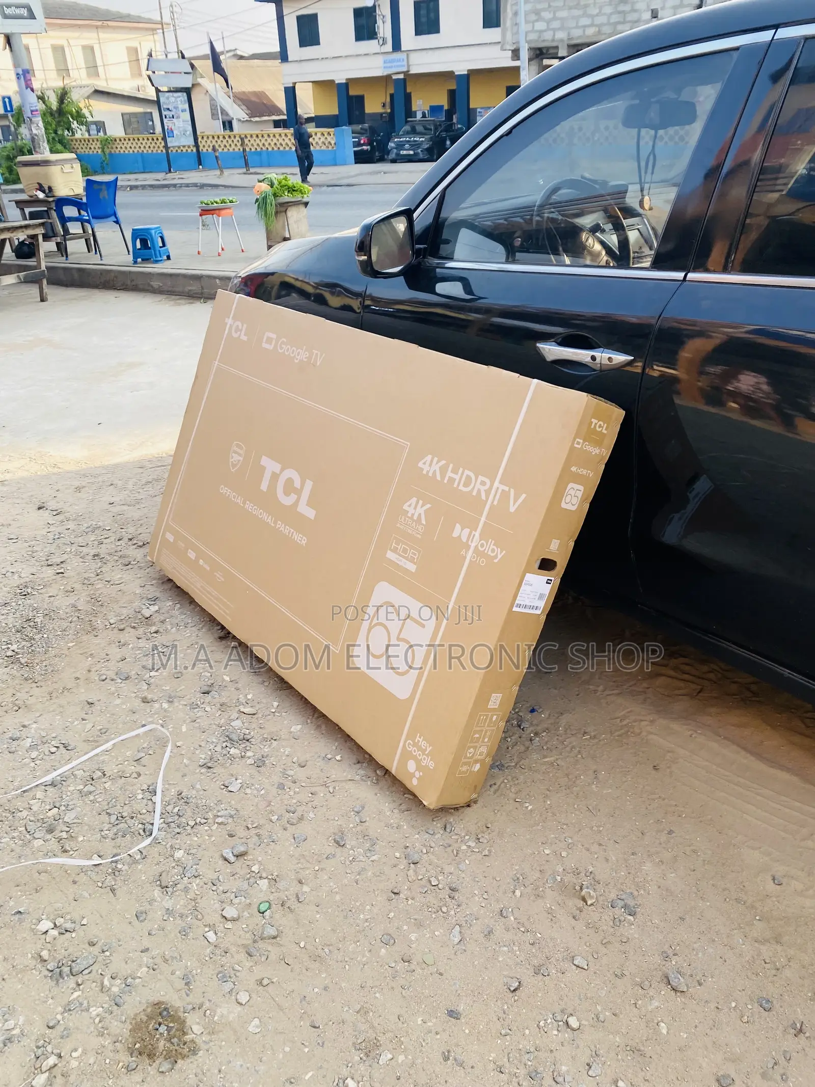 Sleek TCL 65p635 65” HDR Smart Electric Television 