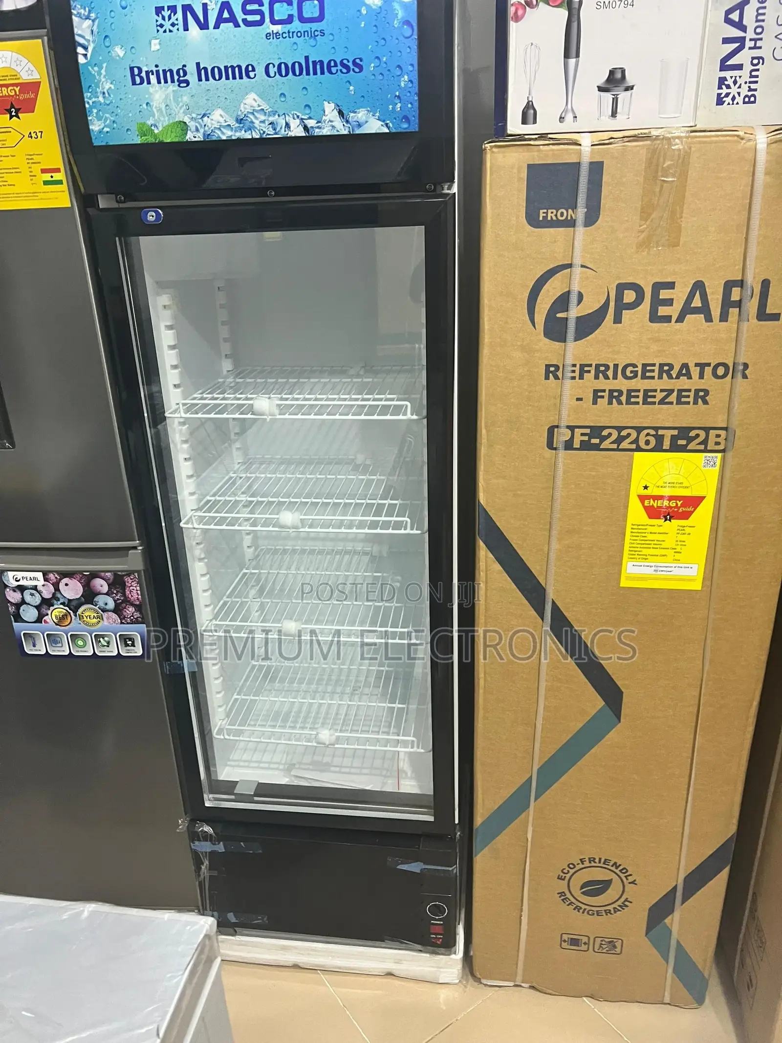 Store Beauty Nasco Display 288l Energy Saving Fridge