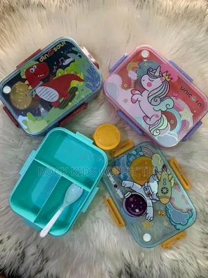 Lunch Box With 3 Division