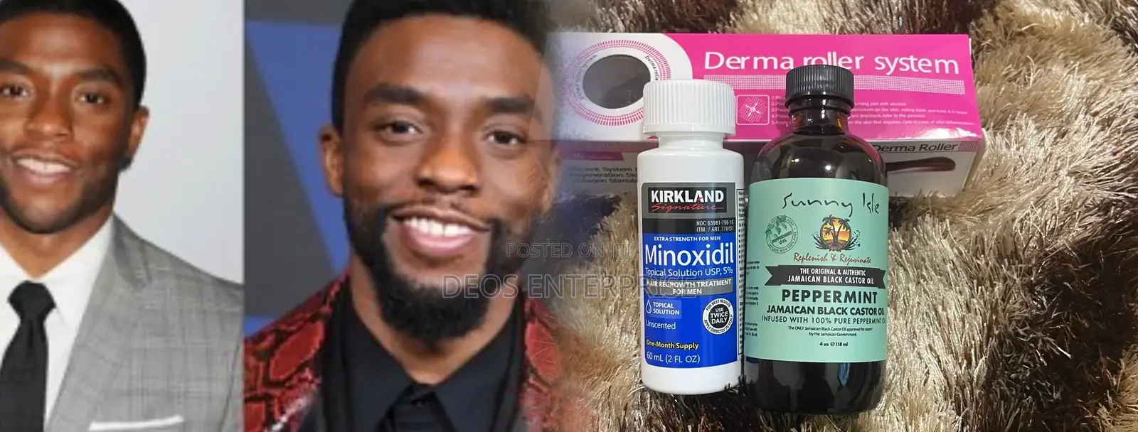 Sunny Isle Peppermint Oil Roller Kirkland for Beard