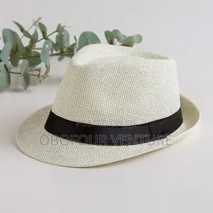 Men's Hat Simple Linen Breathable Refreshing Hat Summer. Dd7 Aa7