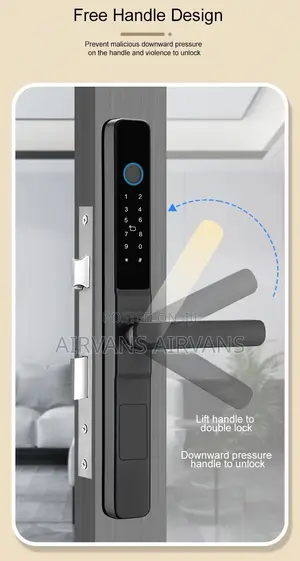 Smart Door Lock (Wi-Fi,App,Keys,Card,Fingerprint Remote)