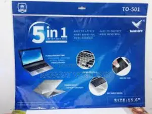 Laptop Skin 5 in 1 (Transparent)