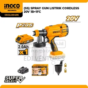 Ingco Cordless Spray Gun 20V 2ah Csgli20406