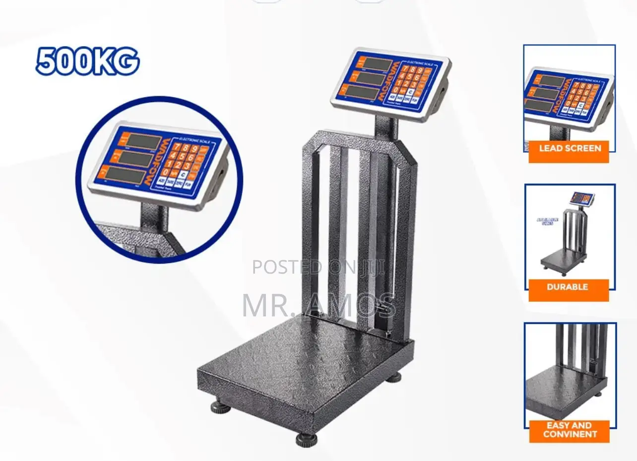 500kg Electronic Platform Scale - Wec1550