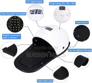 Foot Nail Dryer Feet and Hand Pedicure Machine UV LED Lamp