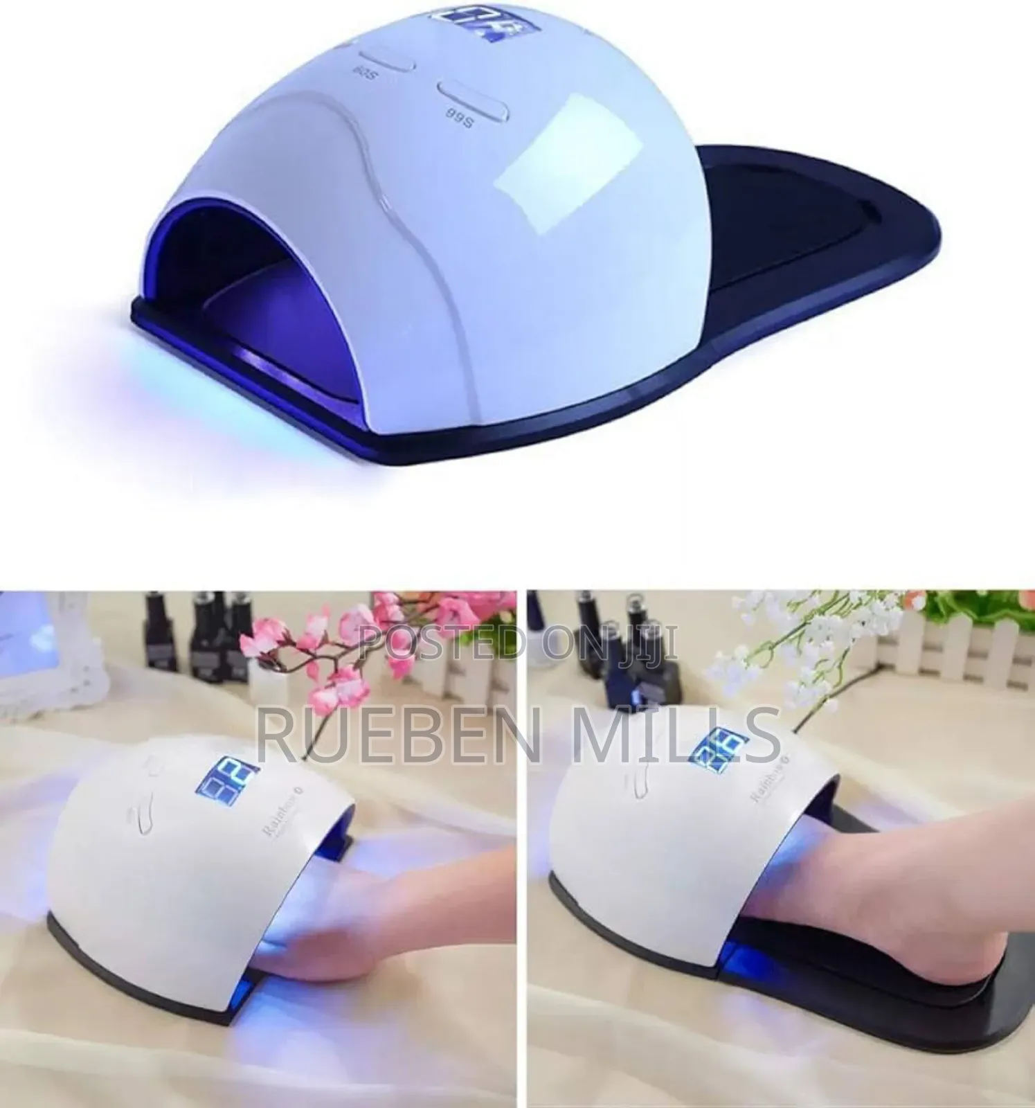 Foot Nail Dryer Feet and Hand Pedicure Machine UV LED Lamp