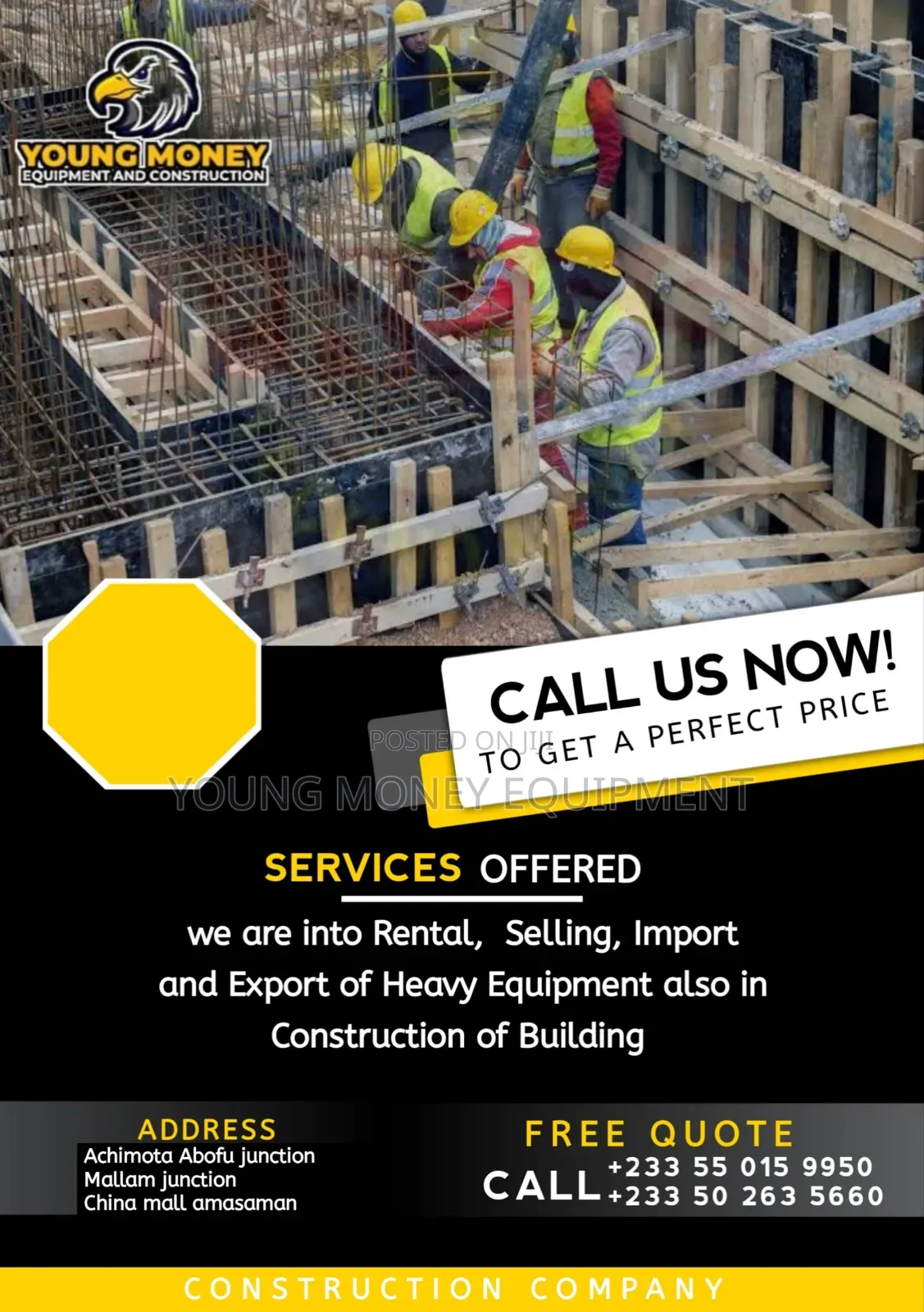 JCB Backhoe for Rent
