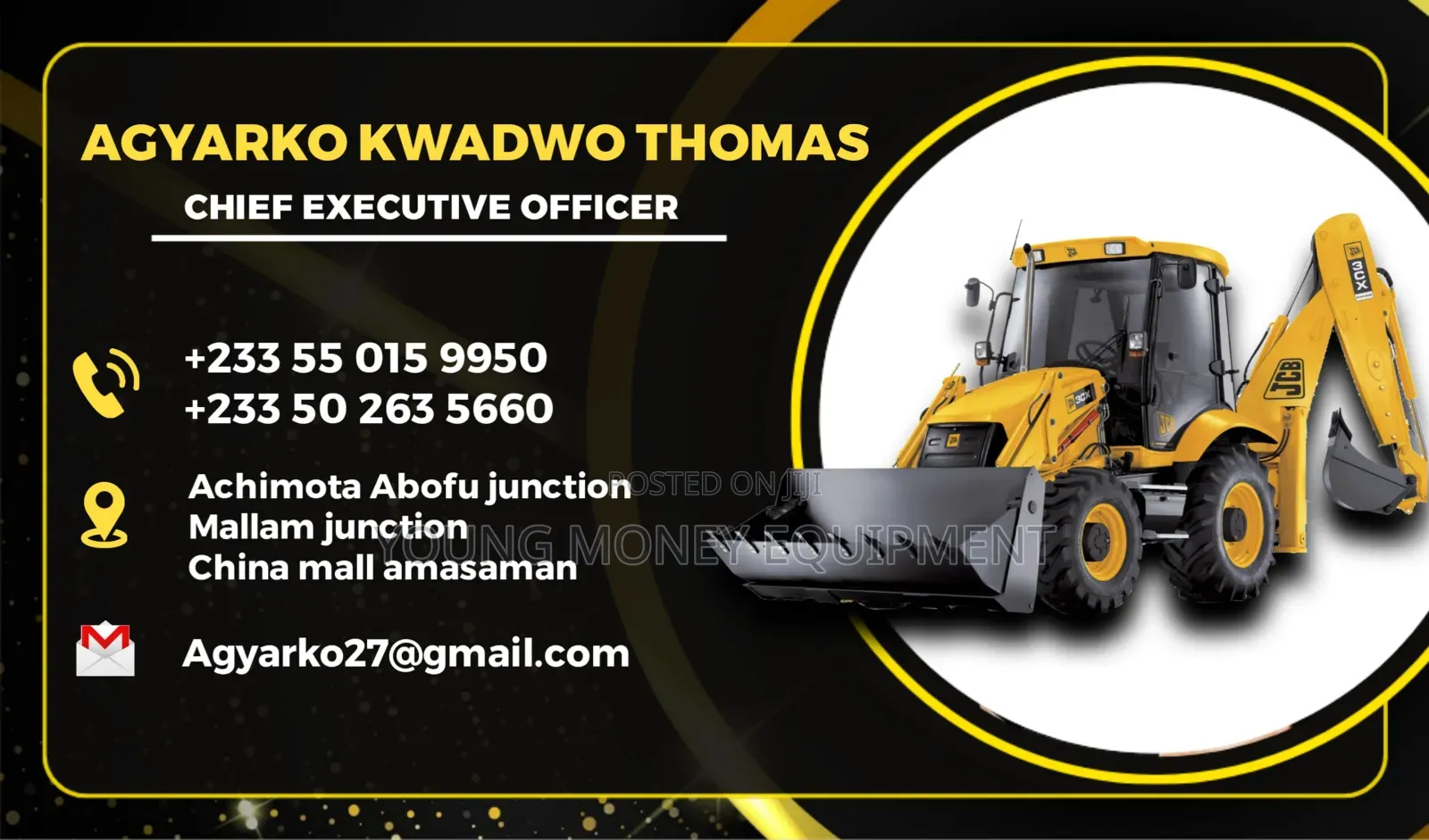 JCB Backhoe for Rent