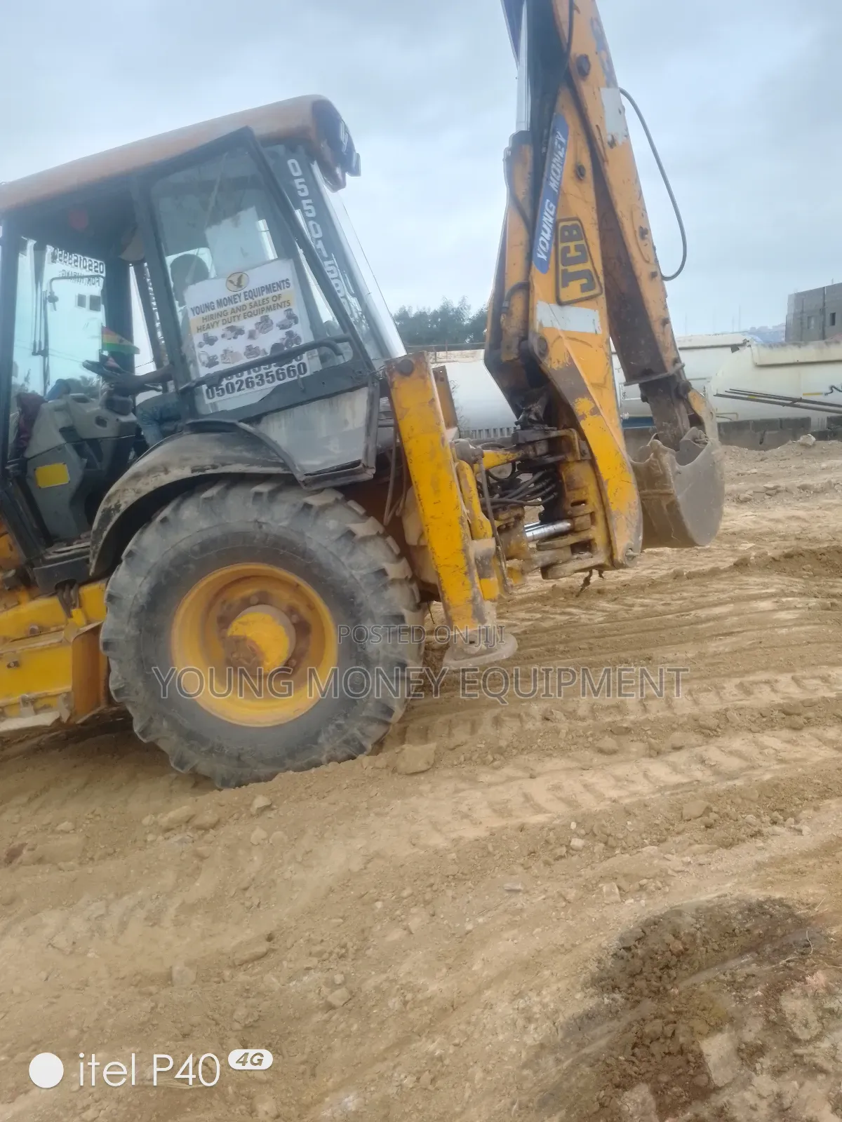 JCB Backhoe for Rent