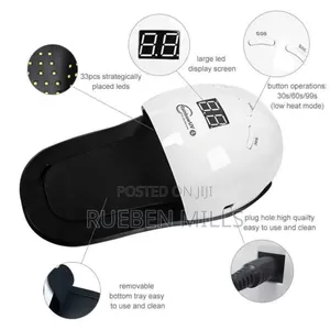 Multipurpose Foot and Hand Nail Dryer 2-in-1 UV LED Lights