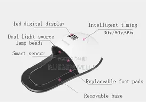 Double Use Detachable Foot and Hand Nail Dryer Lamp